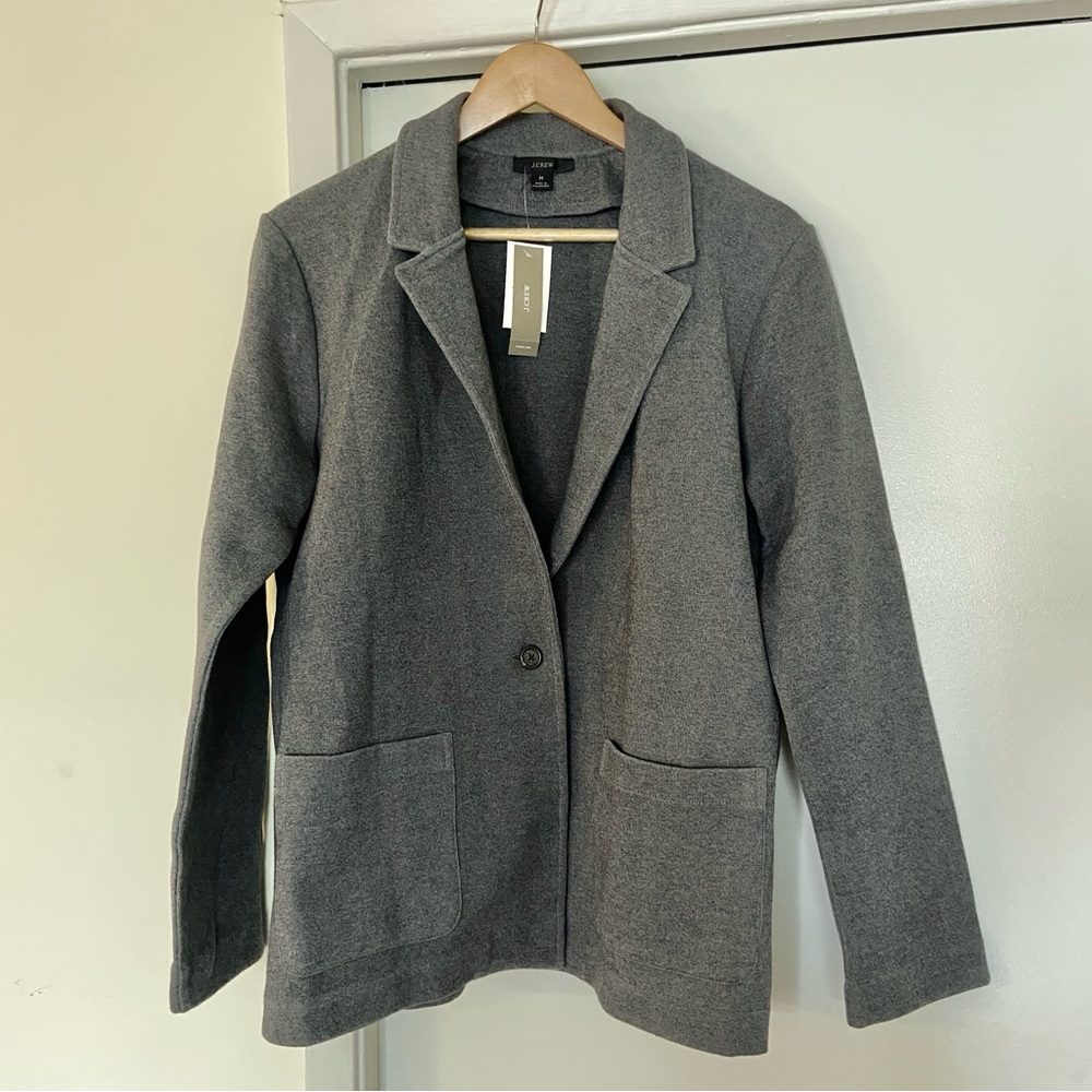J. Crew Casual Cotton Blazer